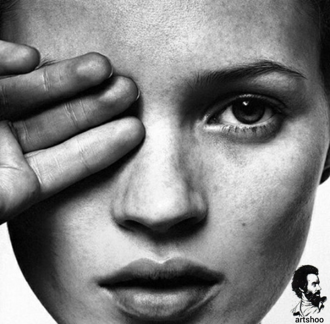 مدل سیاه قلم اورژینال